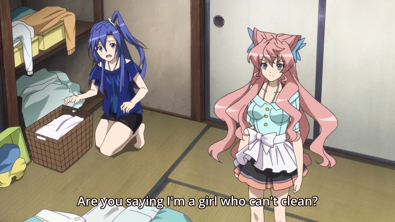 Tsubasa: Are you saying I'm a girl who can't clean?